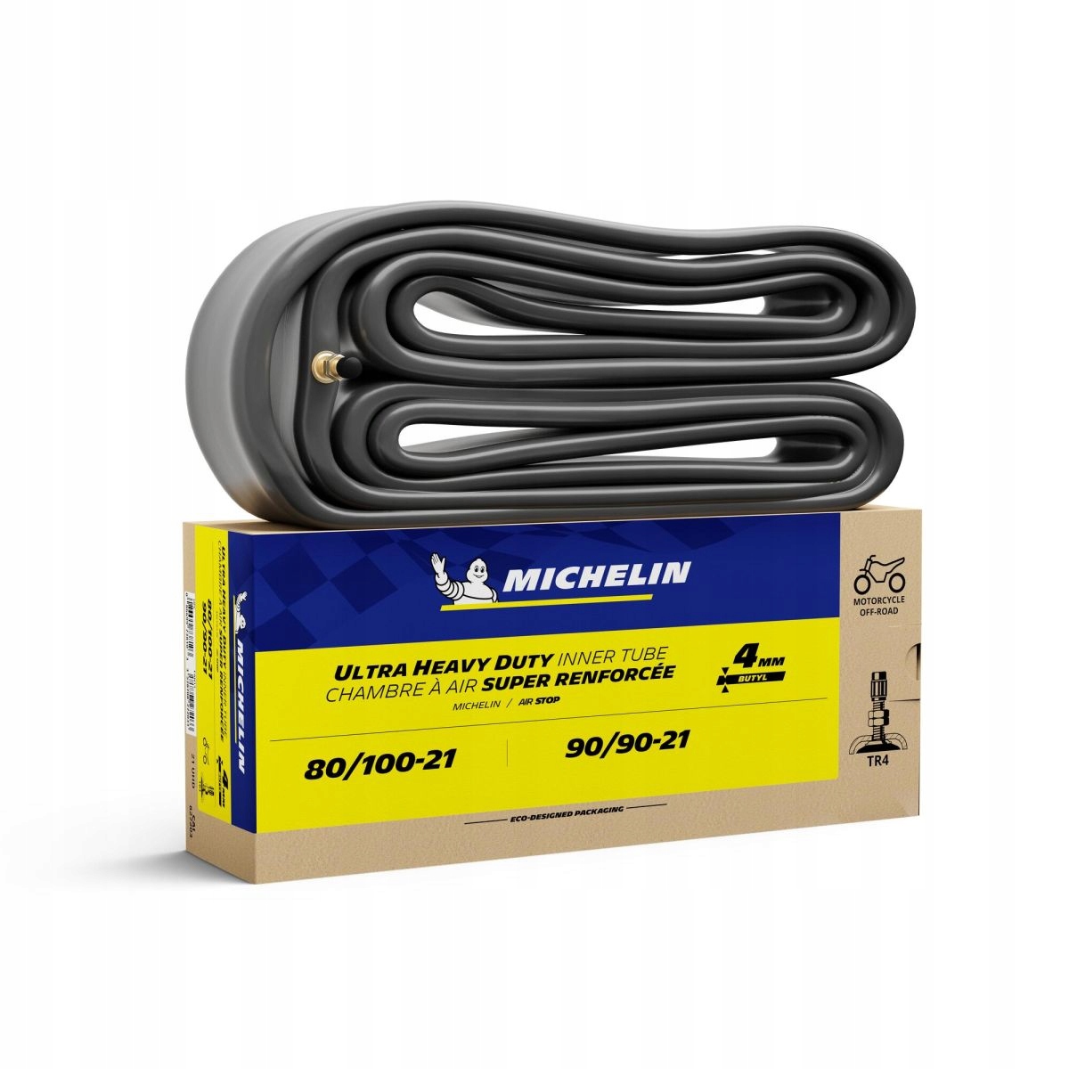 Michelin dętka CH 21 UHD TR4 80/100-21, 90/90-21, 90/100-21 off road 4 mm