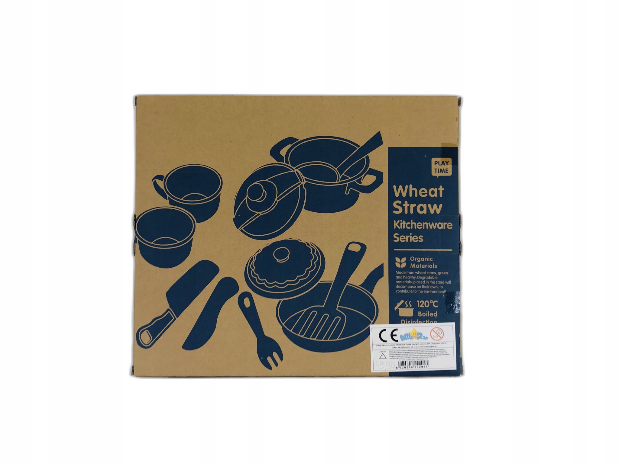 Zestaw naczyń kuchennych kolorowe garnki Rodzaj naczynia, garnki i przybory