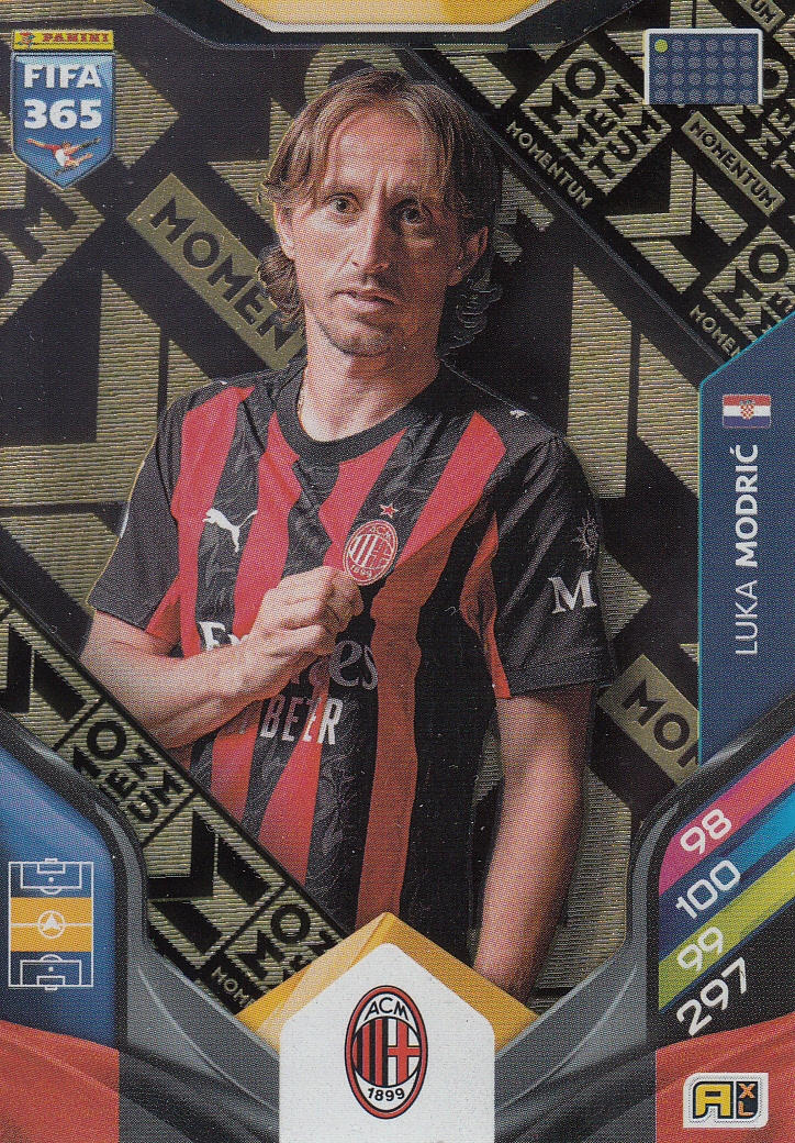 Karta Kolekcjonerska Panini Fifa 365 2026 Momentum Luka Modric Ac Milan