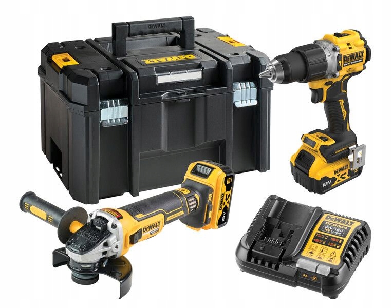 Dewalt Komplet Combo 18V DCK2026P2T (DCD805+DCG405) 2x5,0Ah (pl) Distributor