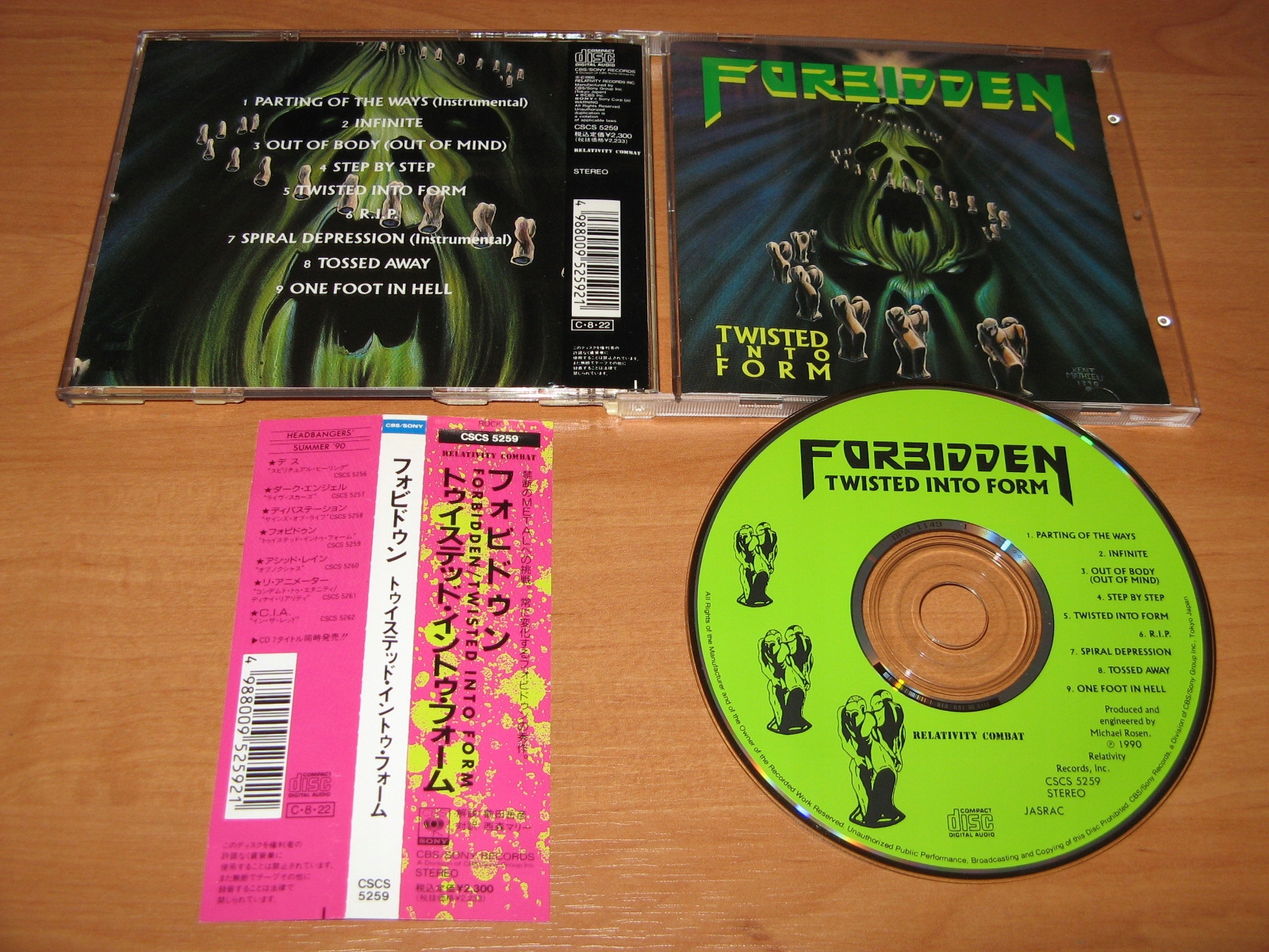 Forbidden – Twisted Into Form（Long Box） Forbidden – Twisted Into Form – CD (Album), 1990 [r8967481