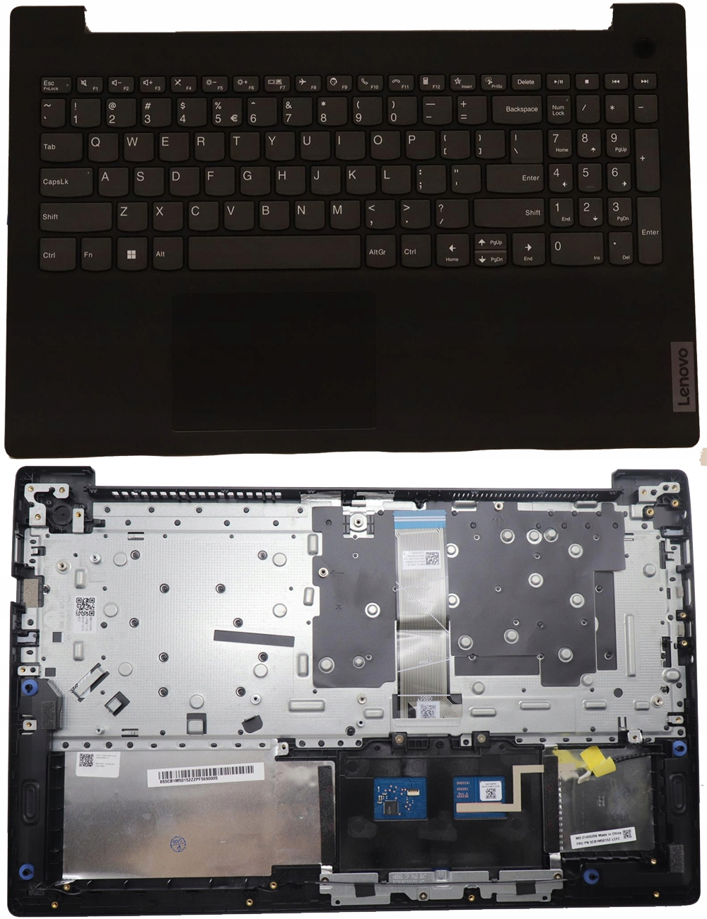 Nowy Palmrest Obudowa Klawiatura AM2ES000100 Lenovo V15 G3 Lenovo V15 G4