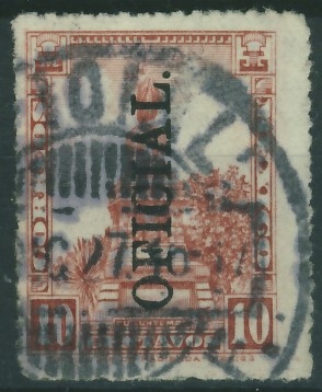 Mexico 10 cts. - Pomnik / Oficial