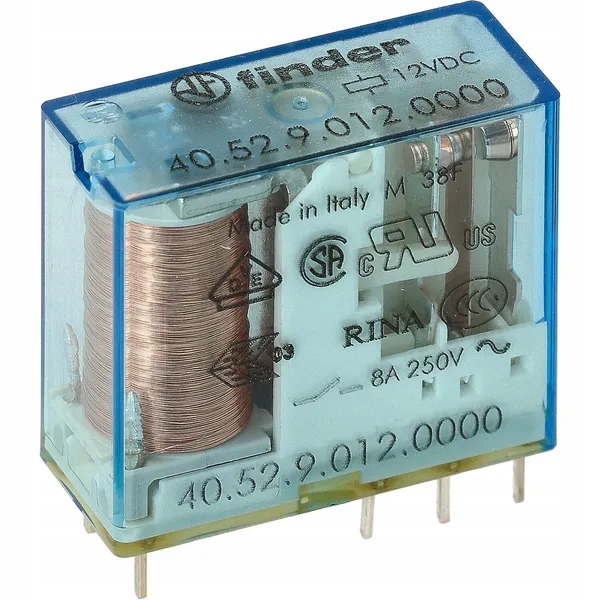 Przekaźnik 2W 8A 12V DC