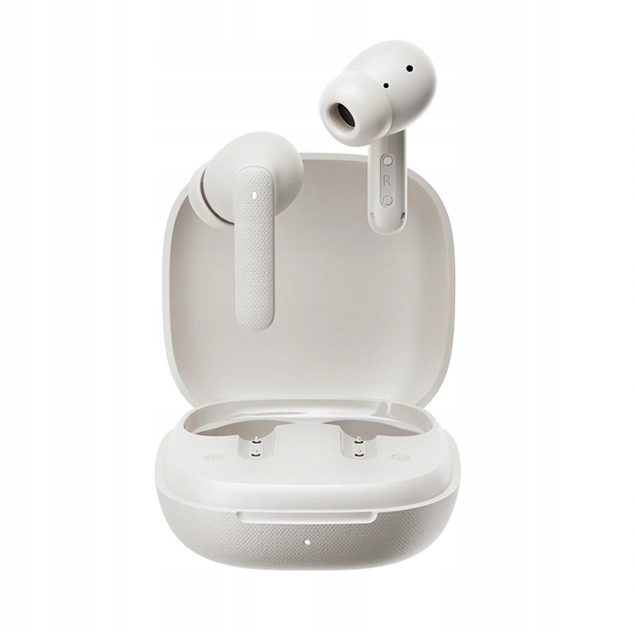 Słuchawki dokanałowe Qcy Buds z Enc Sbc IPX4 Bluetooth 5.4 białe