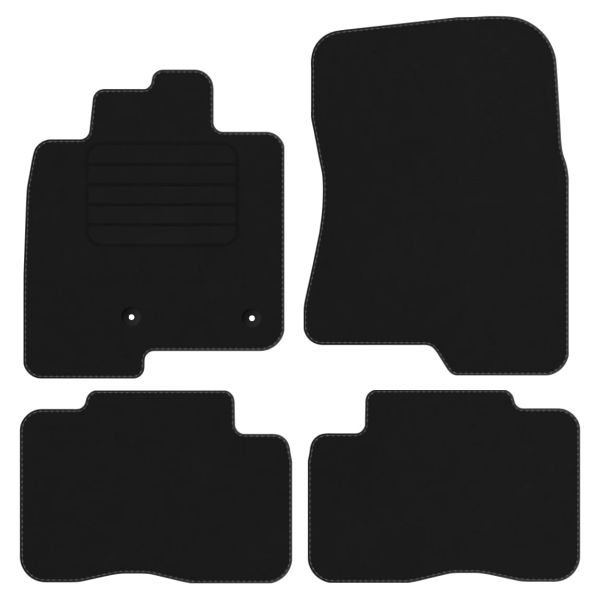 Mitsubishi Pajero 07-21 3D velurové koberce Comfort