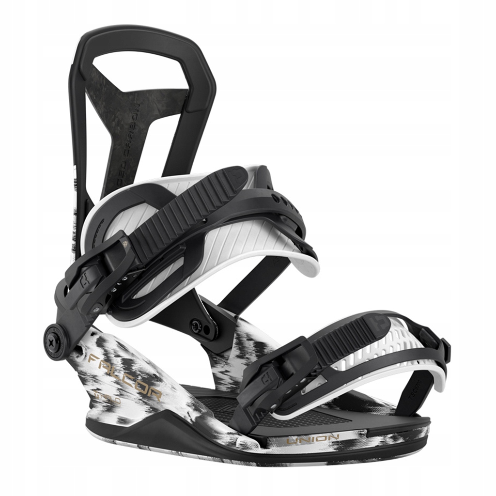 Snowboardové vázání Union Falcor Černobílé 2026 Vel. L