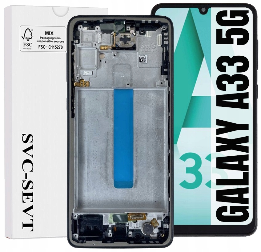 Displej Pro Samsung Galaxy A33 5G A336 Originální Oem Obrazovka +rámeček