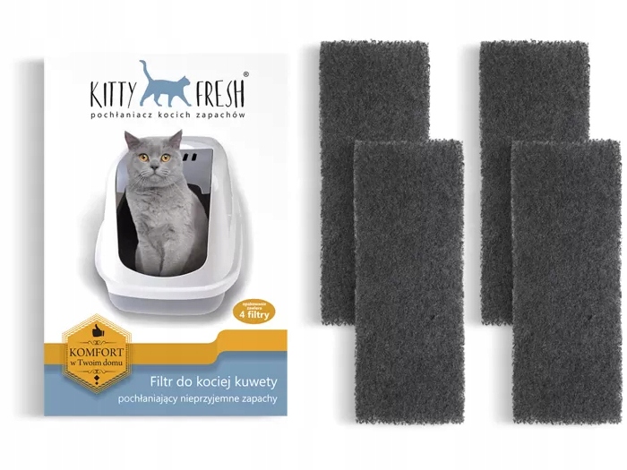 

Kittyfresh Pochłaniacz Zapachów Do Kuwety Dla Kota