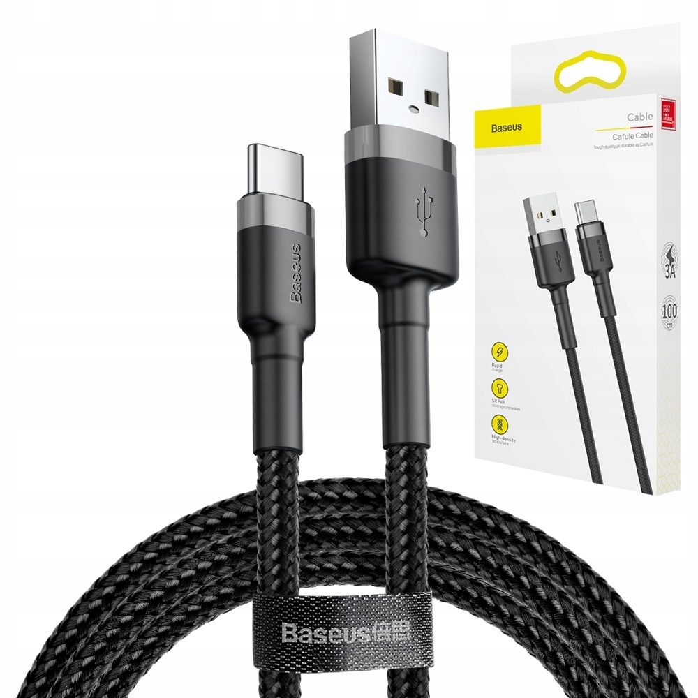 

Baseus Kabel Usb-c Typ C 3A Quick Charge 3.0 1m