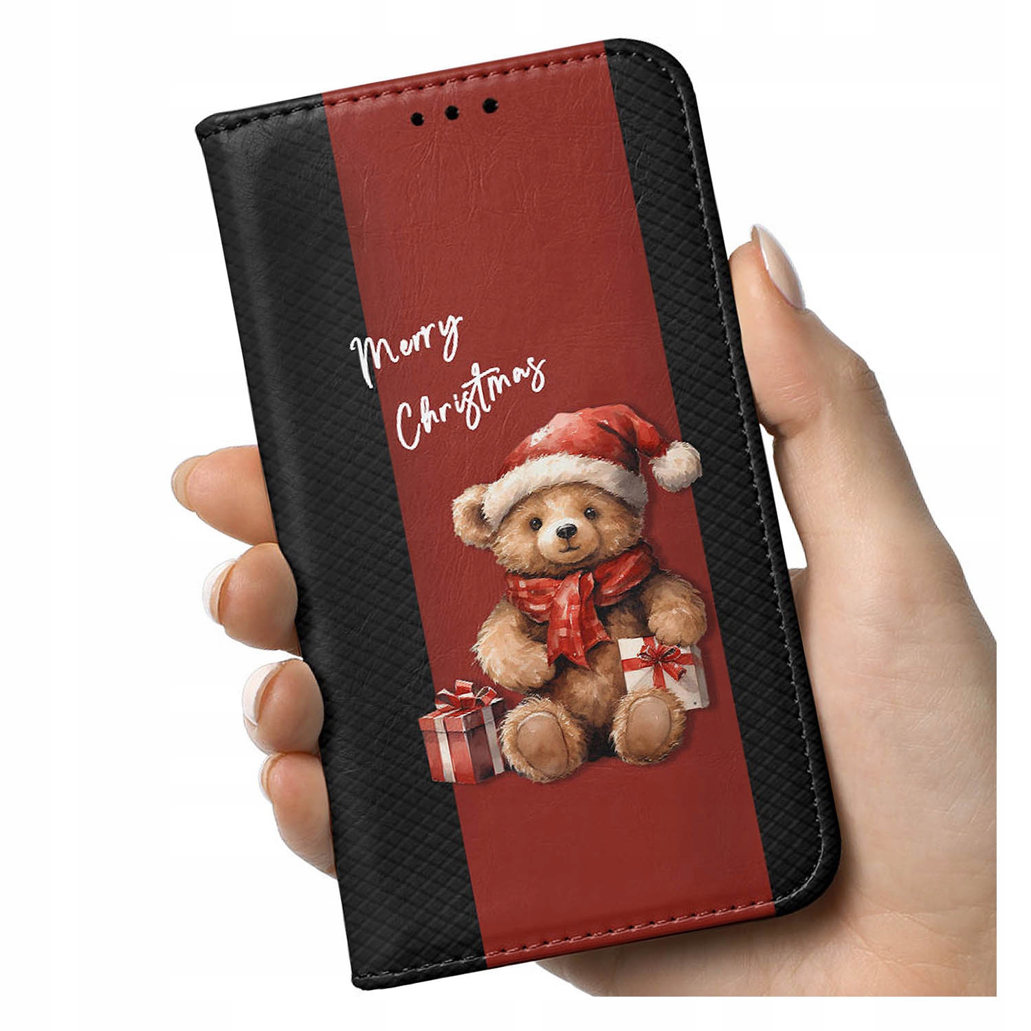 Pouzdro Pro Oppo A15 A15S Obal Vánoční Mikuláš Vánoce Dárek