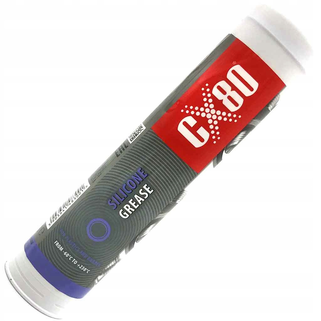 

CX80 Smar silikonowy Bezbarwny atest spożywczy