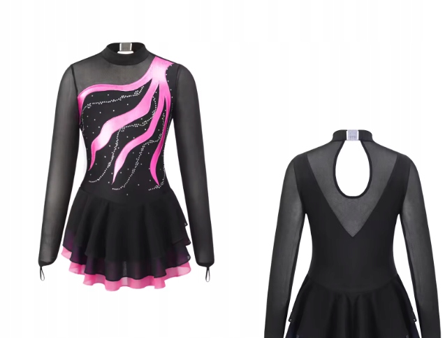 Strój Do Gimnastyki Balet Body Sukienka Tutu Do Tańca 152 158 Nr 2473