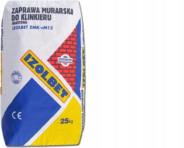 

Zaprawa do klinkieru ZMK-cM15 25kg Grafit Izolbet