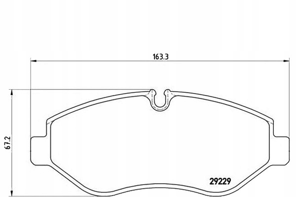 Brembo Brzdové Destičky Iveco Daily III 06- Asistent řidiče #28
