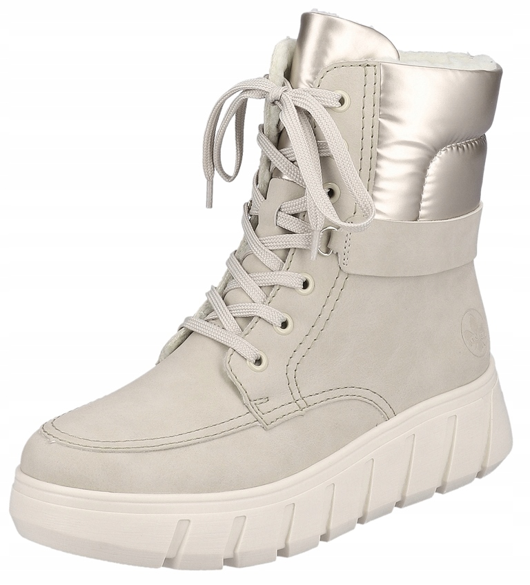 kotníkové boty Rieker Y3503-62 38, teplé