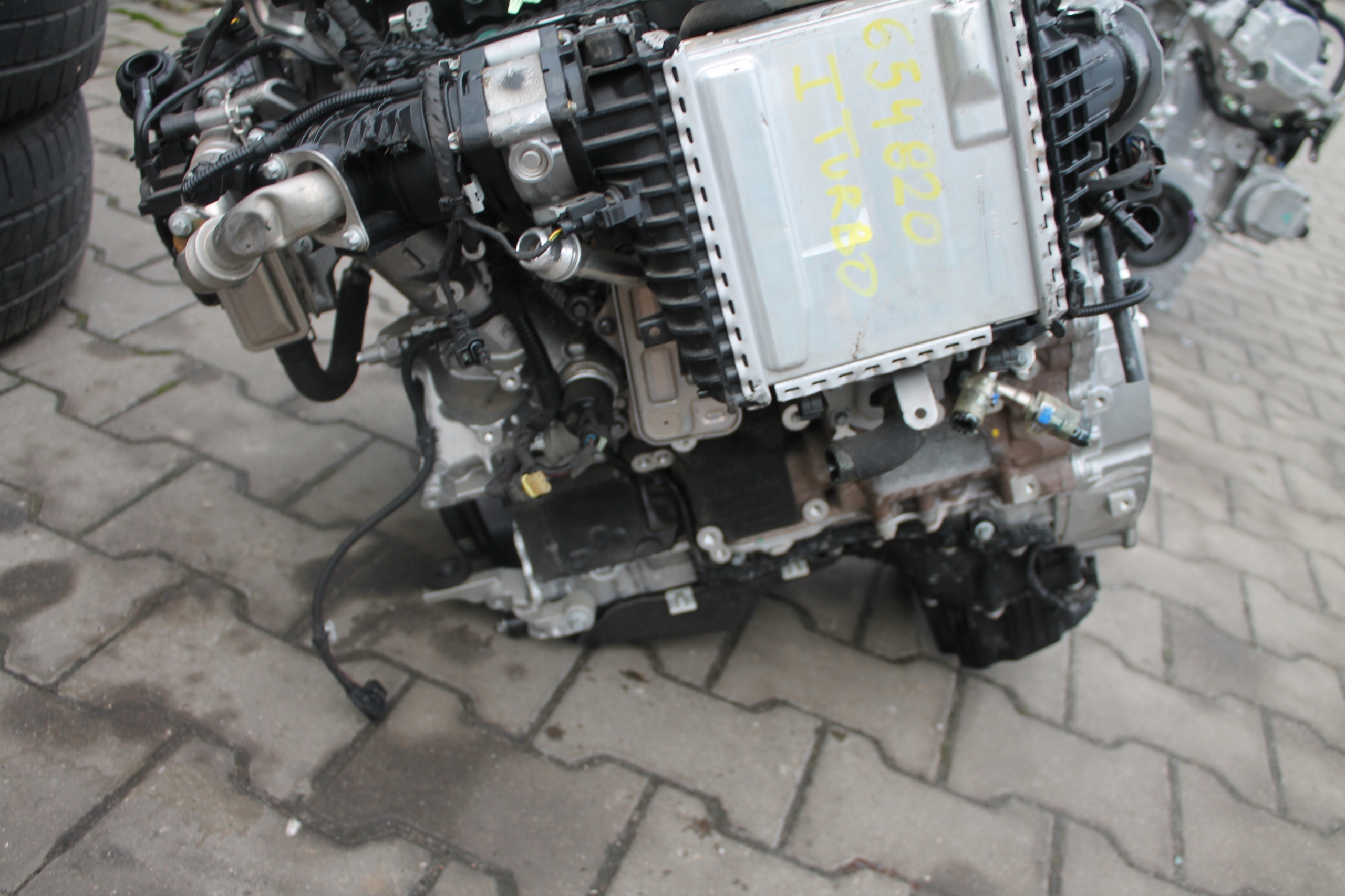 engine complete MERCEDES GLC GLE GLS C KLASA 654820 4TYS KM JEDNO TURBO