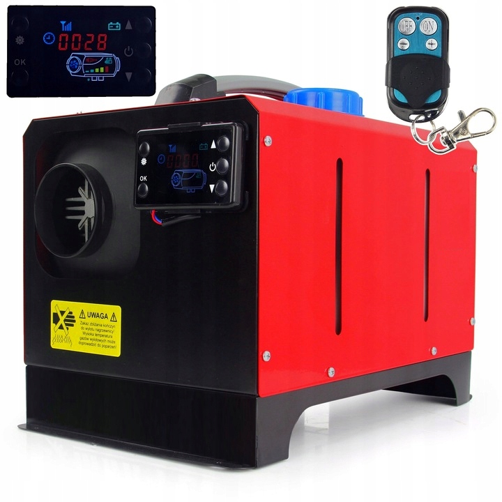 OGRZEWANIE POSTOJOWE NAGRZEWNICA OLEJOWA 12V 230V WEBASTO 8kw