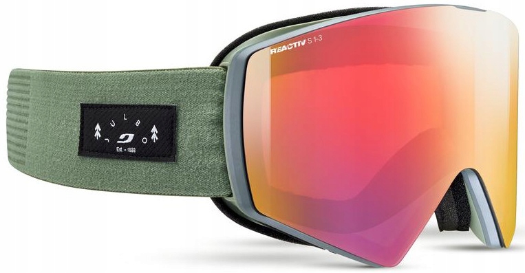 Lyžařské brýle Julbo Razor Edge Reactiv Photochromic S1-S3 Grey/Green