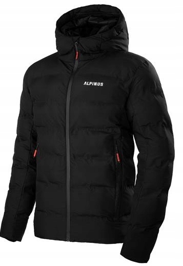 

Alpinus Kurtka Puchowa Zima Męska Ciepła Czarna M
