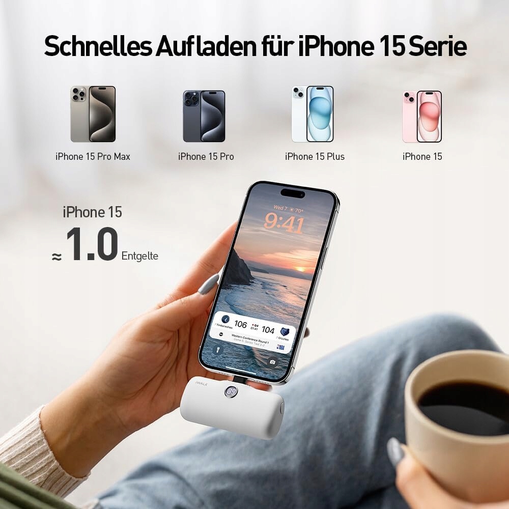 IWALK Powerbank 4800mAh USB-C 20W Szybkie Ładowanie — miniatura 4