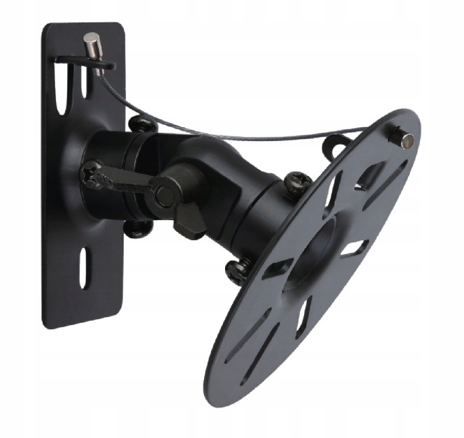 Uchwyty Wieszaki do Kolumn Głośników Satelit 2x 15kg Metal Mocne Regulowane