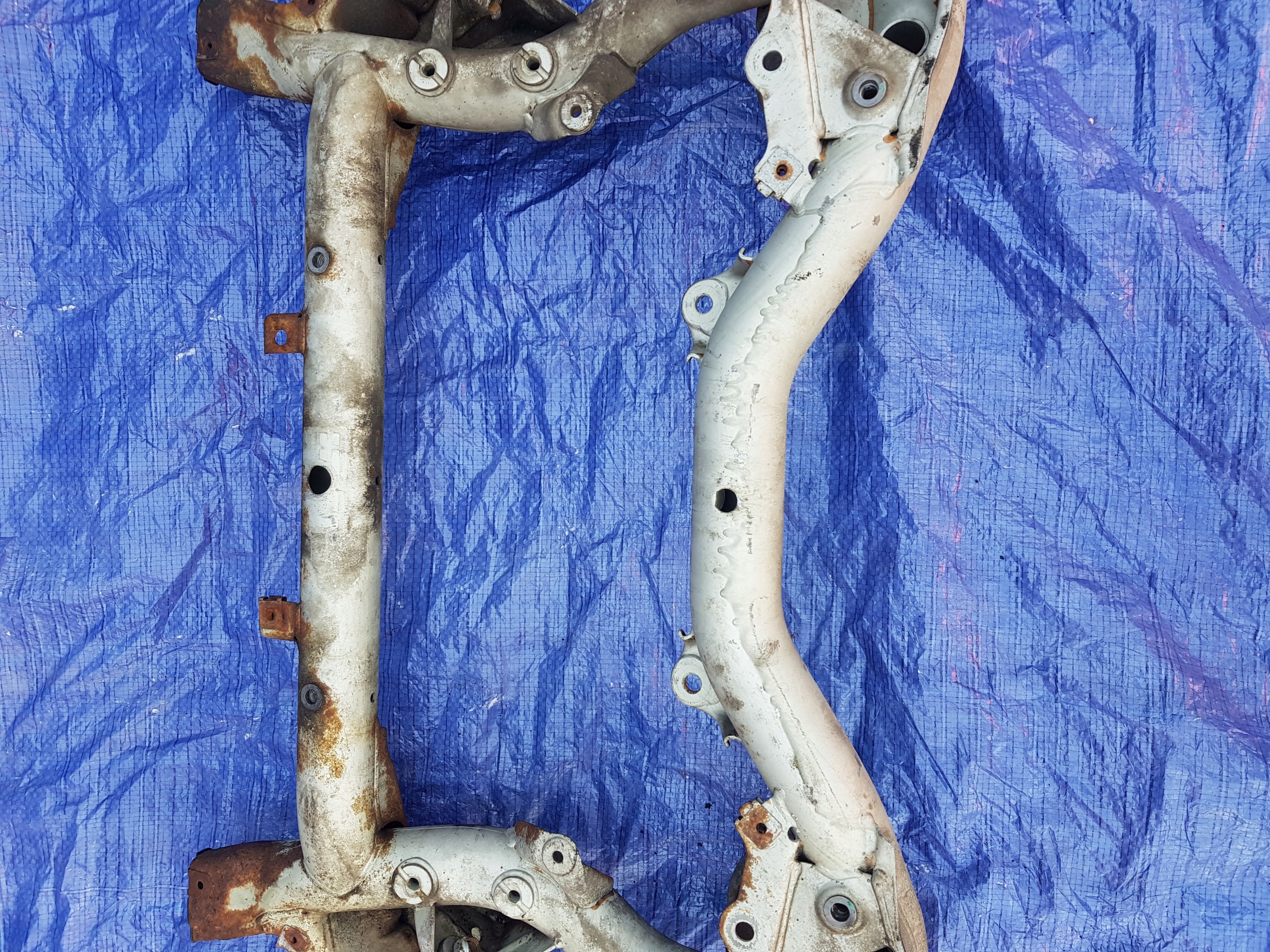 axle beam front of the engine MERCEDES W212 LIFT sider subframe axle beam front