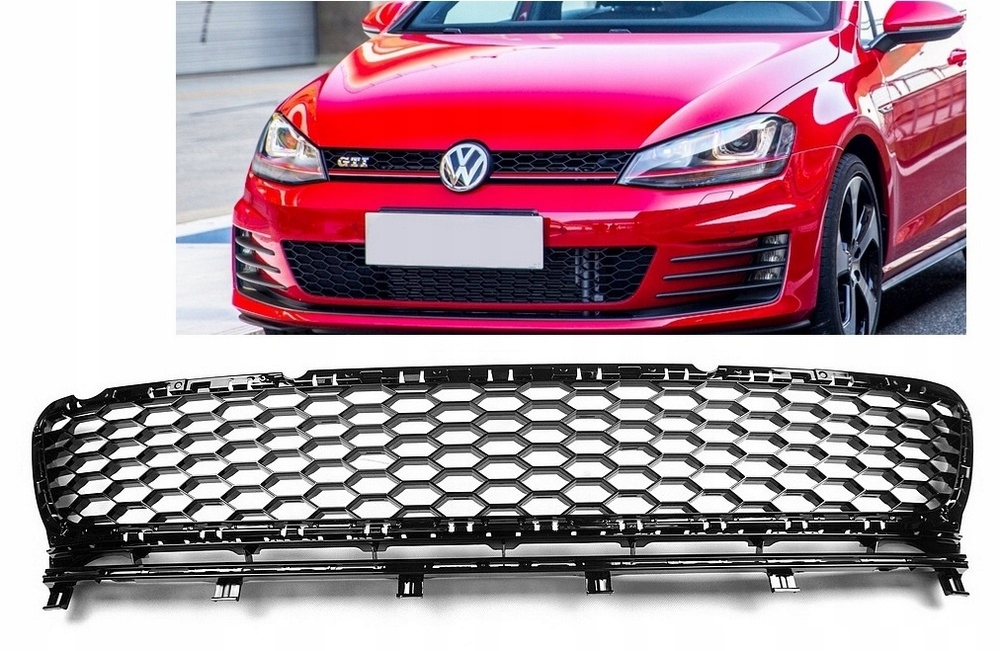mřížka atrapa do nárazníku Střed Vw Golf VII Mk7 Gti