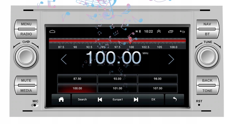 Радио навигация Ford Kuga C-Max Mondeo 3 Android