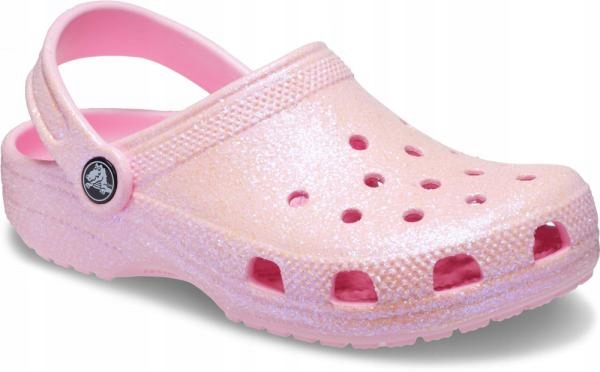 

Dziecięce Klapki Chodaki Crocs Glitter Clog 30-31