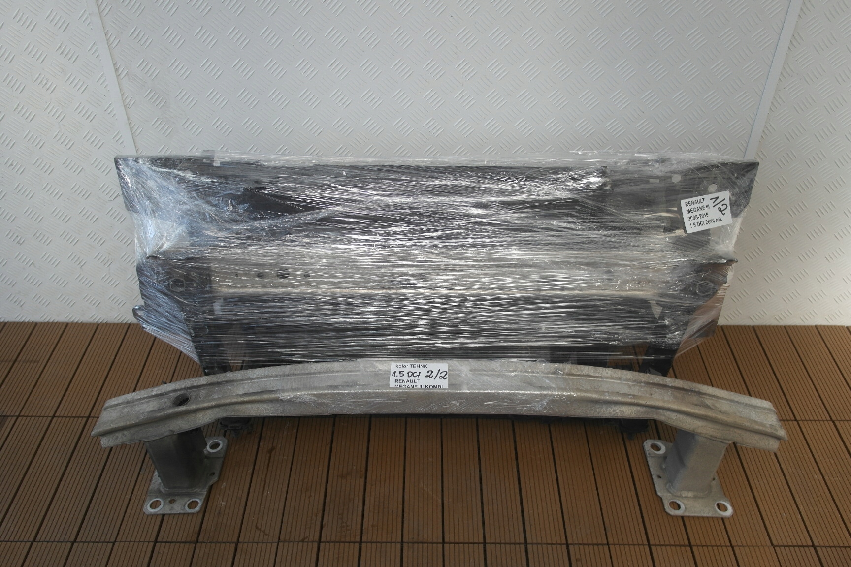 RENAULT MEGANE III 08-16 1.5 DCI support panel for radiators radiator siders pillar OE