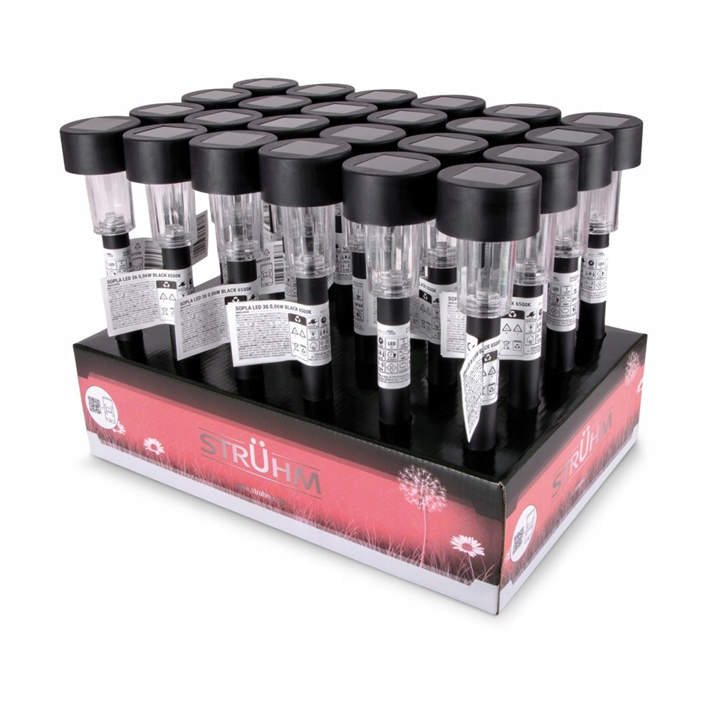 

Lampa wbijana solarna Led Sopla Led 36 0,06W Black