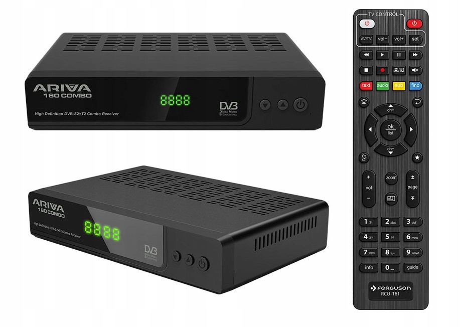 Dekoder DVB-S2, DVB-T2 Ferguson Ariva 160 Combo