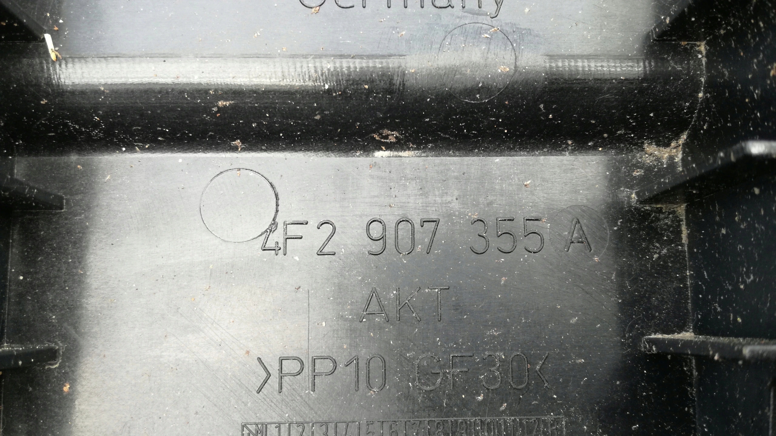 scatola KOMPUTERA AUDI A6C6 4F2907355A