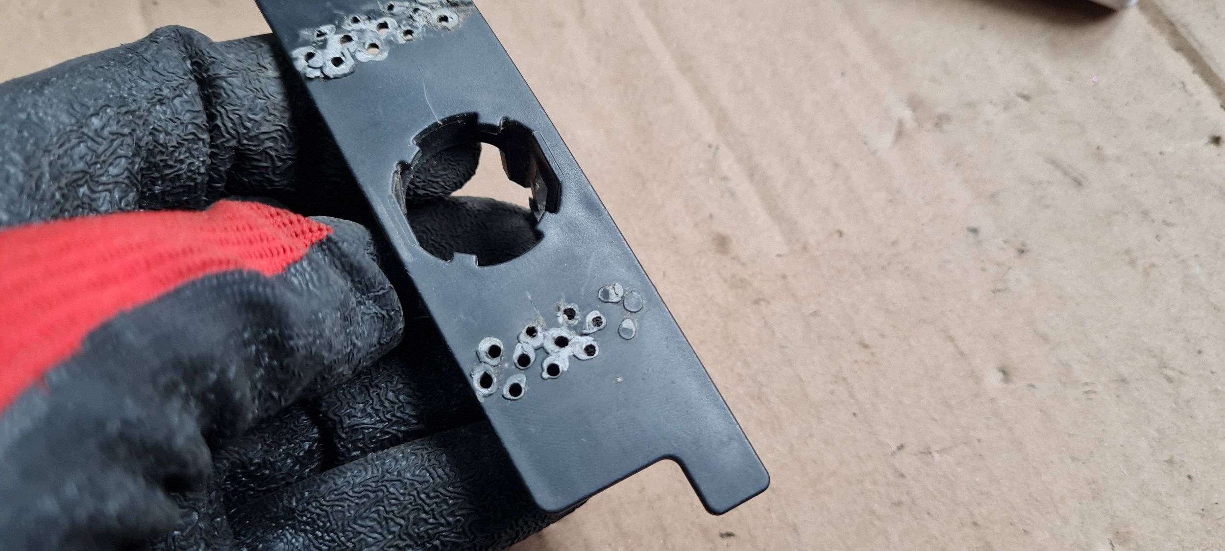 A6 C7 4G LIFT bracket holder KOSZYCZEK PDC left front 4G0919267J
