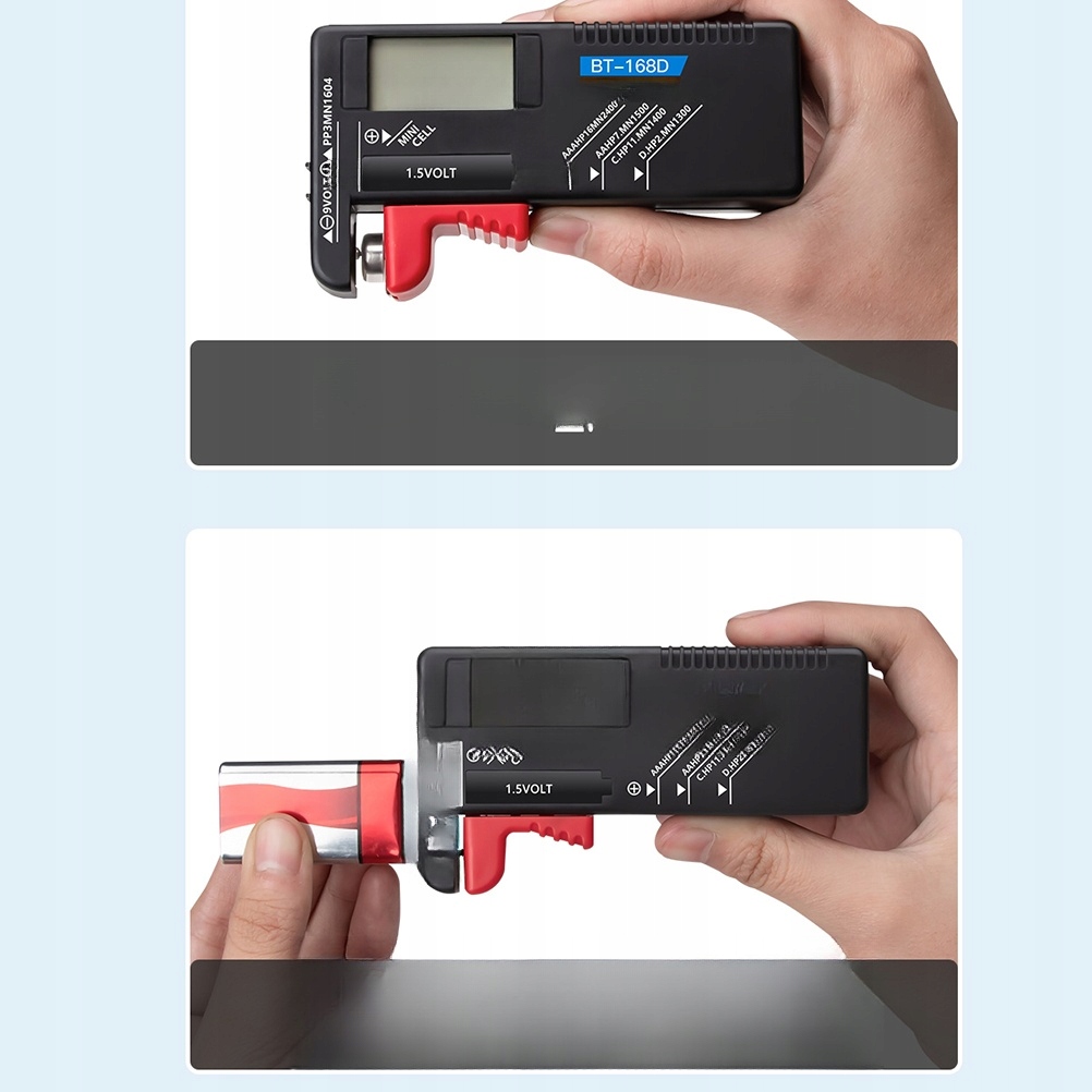 TESTER NAPIĘCIA AKUMULATORA WYŚWIETLACZ CYFROWY EAN (GTIN) 4894970976245