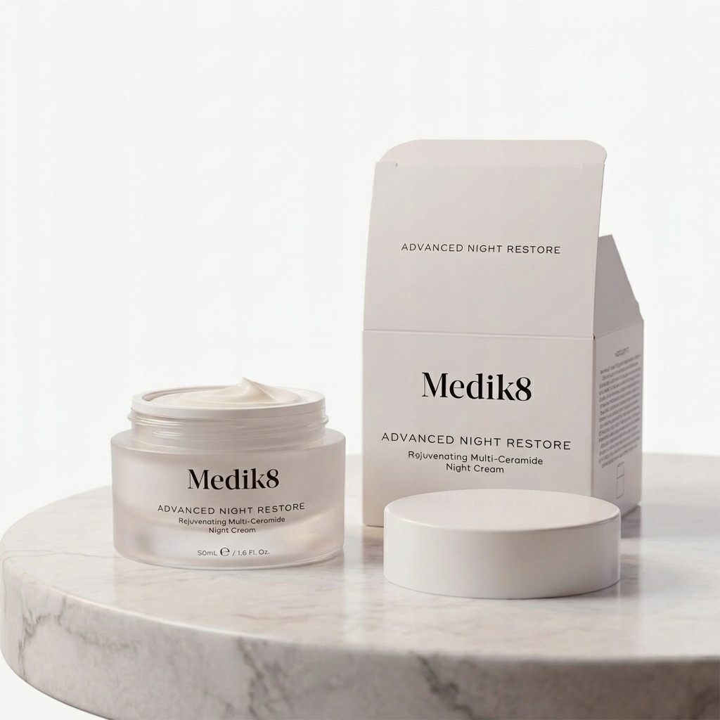 Medik8 Advanced Night Restore, Luksusowy Krem Regenerujący na Noc, 50ml