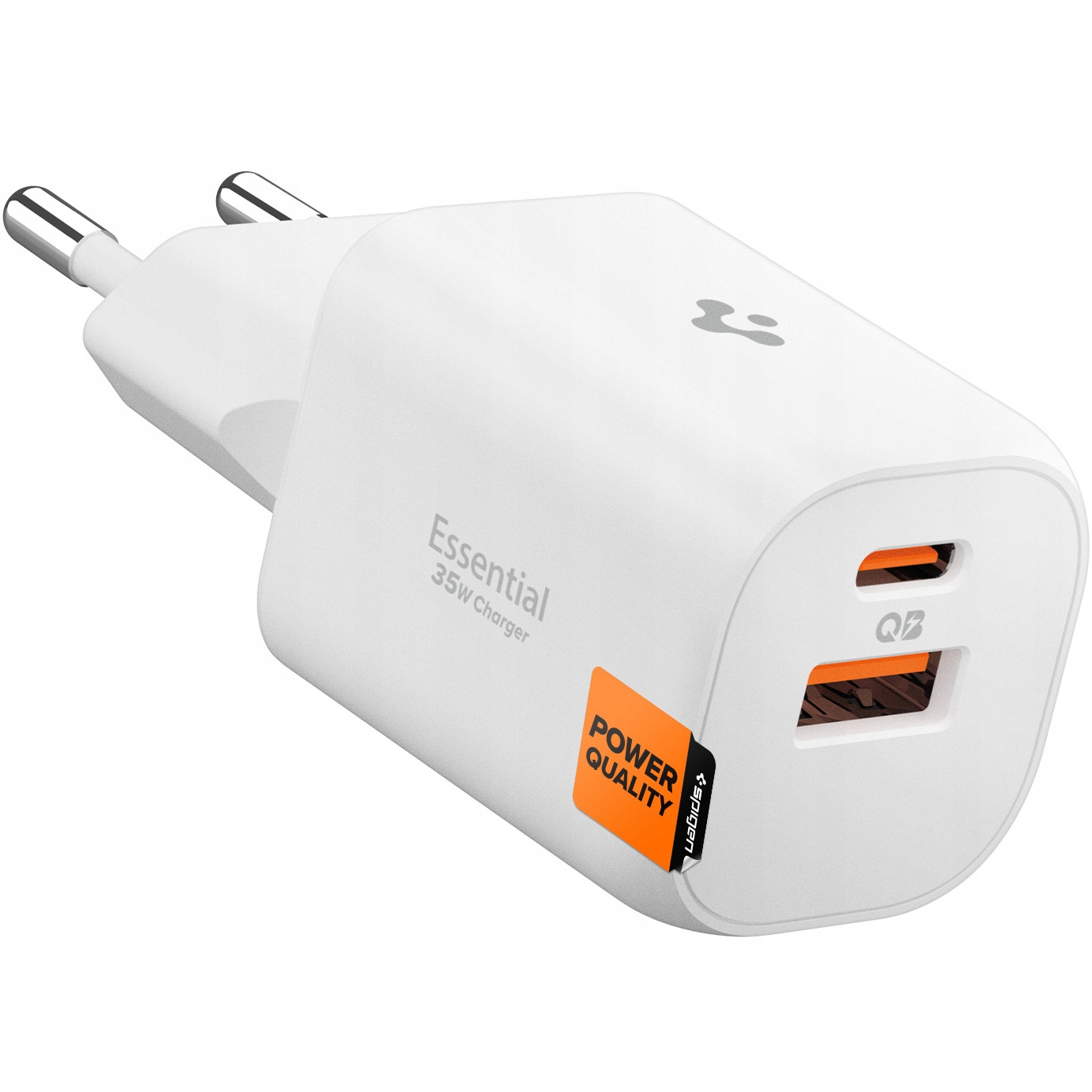 Spigen Essential EE352EU 2- Port Network Charger 35W White Spigen