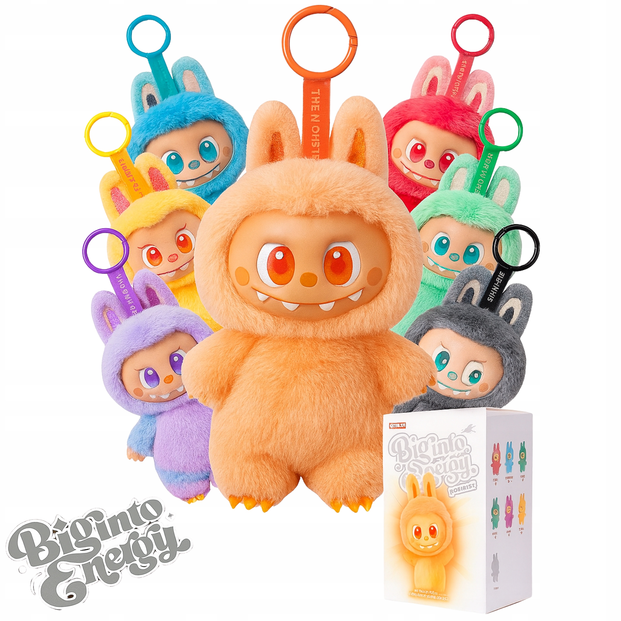 LABUBU BIG INTO ENERGY THE MONSTERS BRELOK MASKOTKA PLUSZOWA