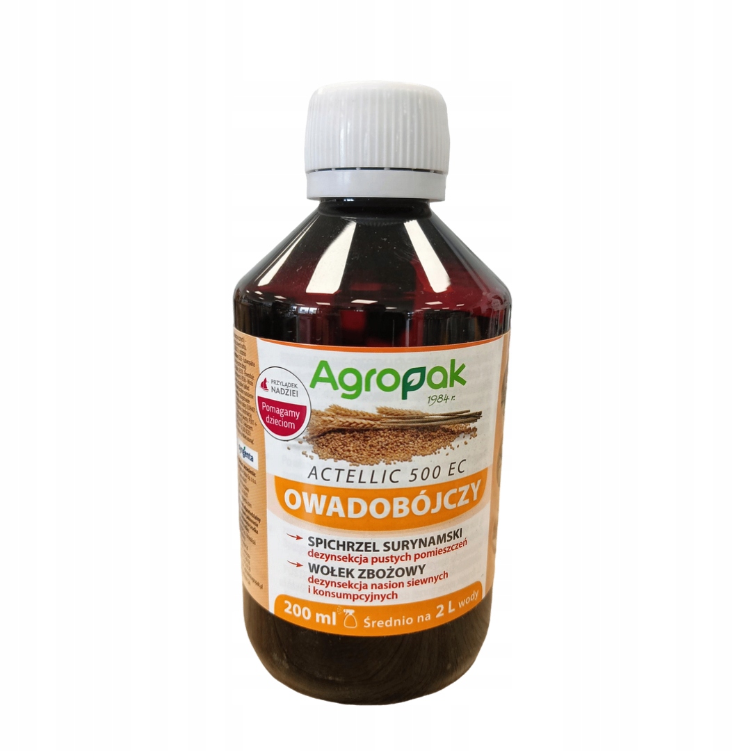 Agropak Actellic 500EC 200ml Owadobójczy wołek zbożowy dezynsekcja