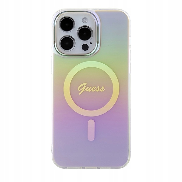 Pouzdro Guess pro iPhone 15 Pro Max, obal MagSafe Barevný kryt