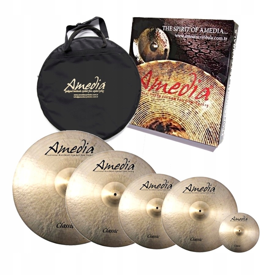 Amedia set talerzy Classic 14' 16' 20' Splash 8