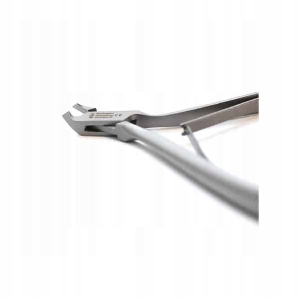 Nůžky na kůžičku, čepel 3 mm, délka 10 cm, nerezová, dvojitá pružina