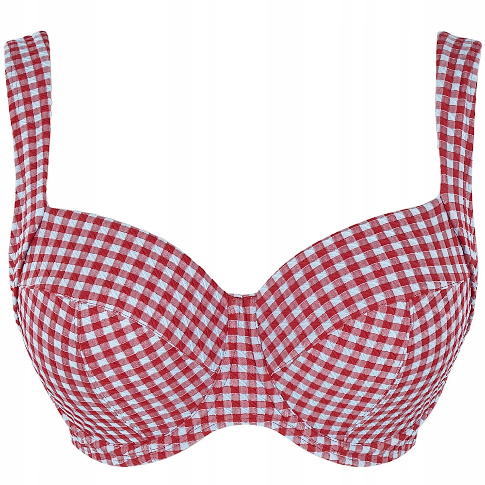 Panache Swim GINGHAM red bikini Olivia 65H 30FF • Opinie - Allegro