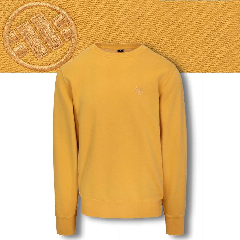 Męska Bluza Pitbull Sportowa bez kaptura Washed Lancaster II