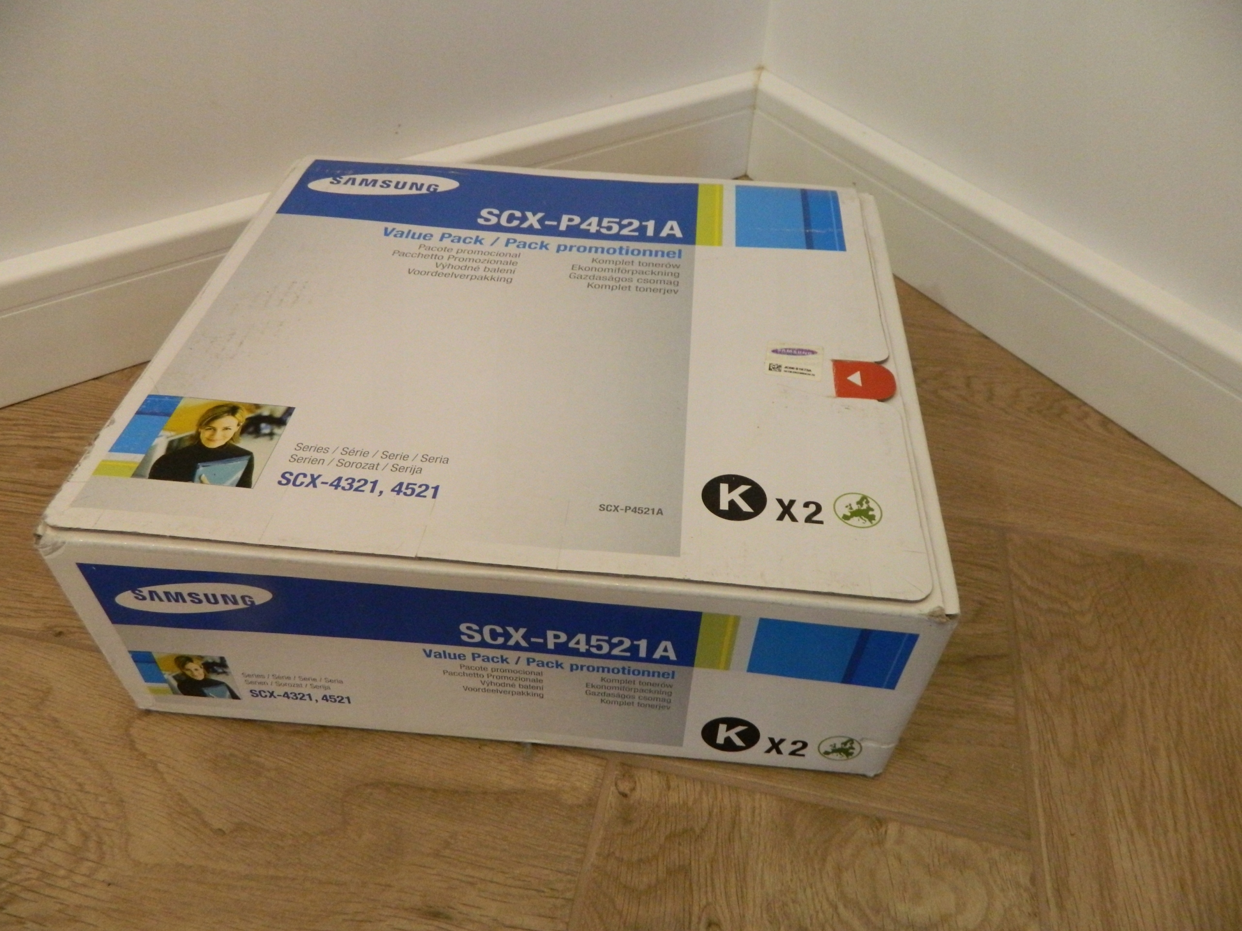 2 x Toner Samsung SCX-P4521A Černý Originální