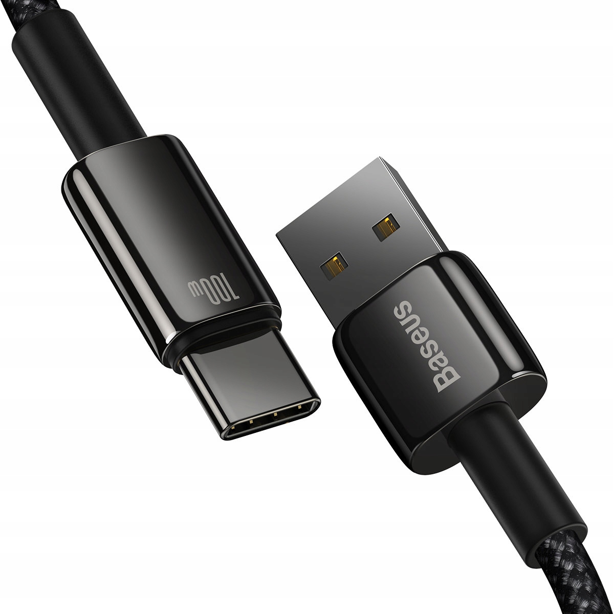BASEUS SZYBKI KABEL USB - USB-C 100W MOCNY PRZEWÓD DO TELEFONU KOMPUTERA 1m Kod producenta 6932172618087