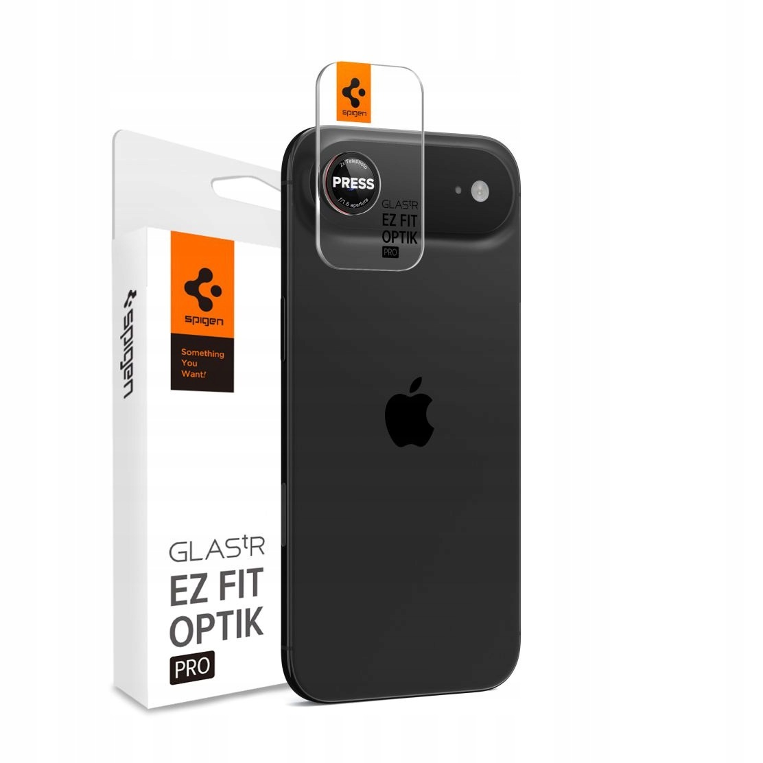 Szkło hartowane na aparat do iPhone Air Spigen Optik Pro L-Series