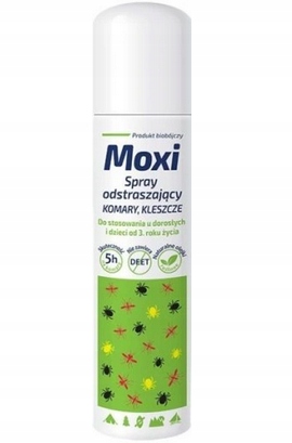 

Moxi spray Na Komary Kleszcze Meszki od 3lat 100ml