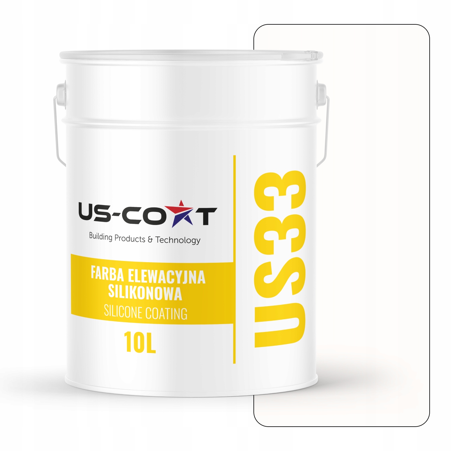 Barva Bílá Teplá F101 Uv 10L Polský Výrobce